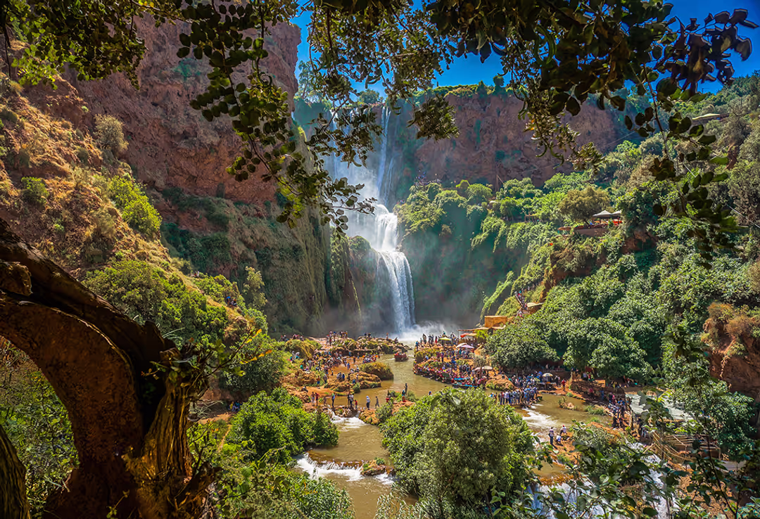 Private day trip to Ouzoud waterfalls Guided Hike and Boat Trip – 1 Day